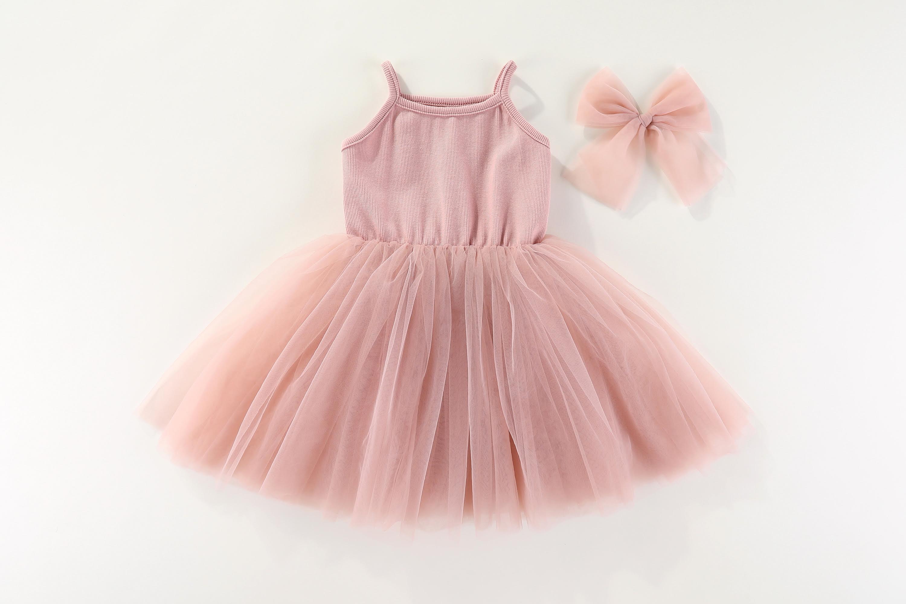 Valentina Tutu Dress - Pink summer:  5-6Y only left