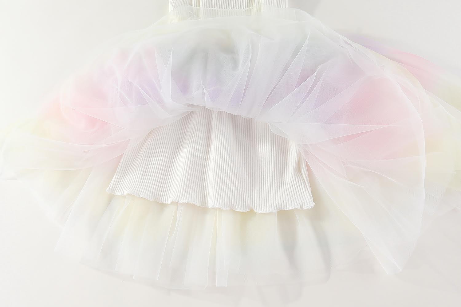 RAINBOW Valentina Winter Tutu Dress: 1-2Y only left