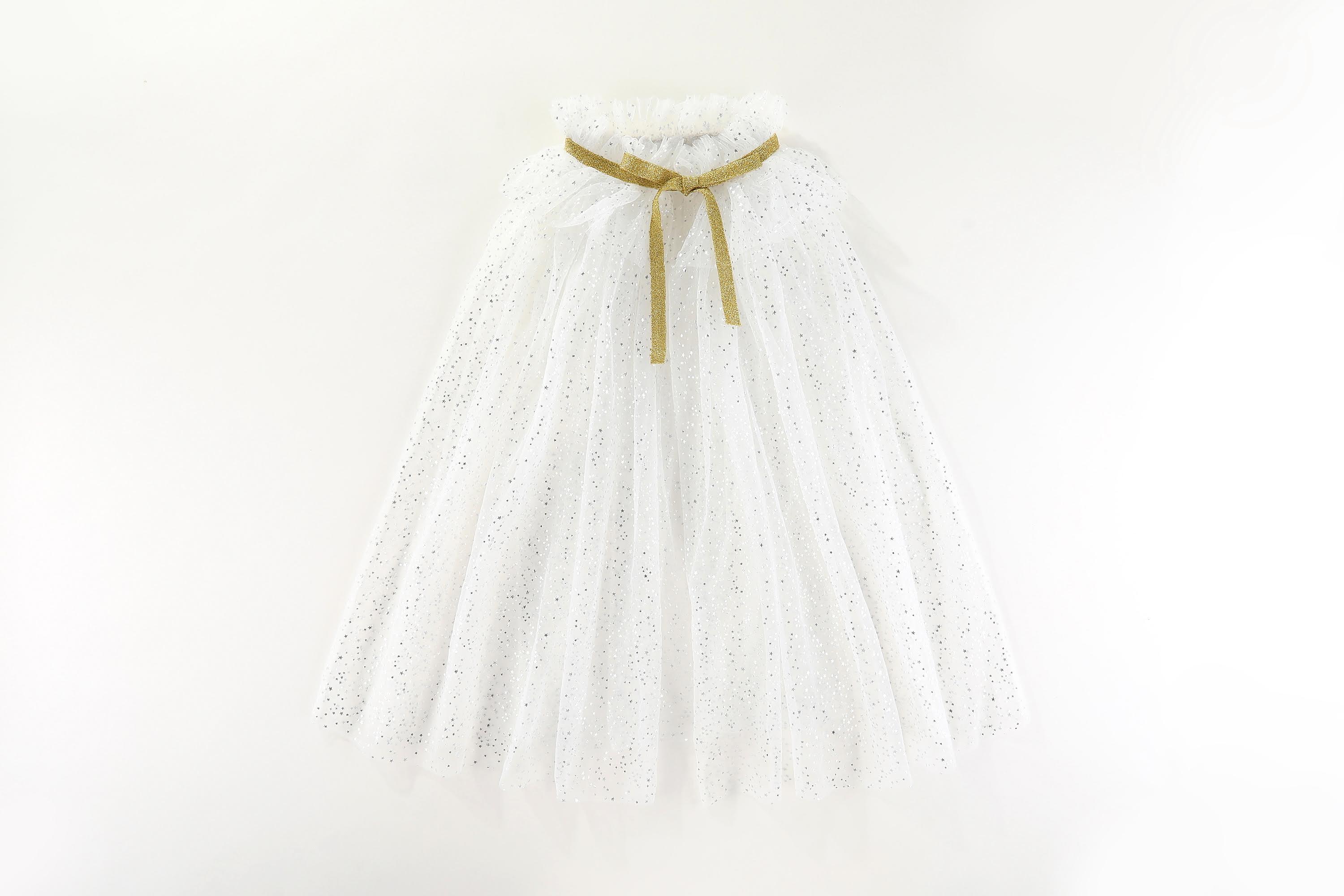 Tulle Cape - only white stars left