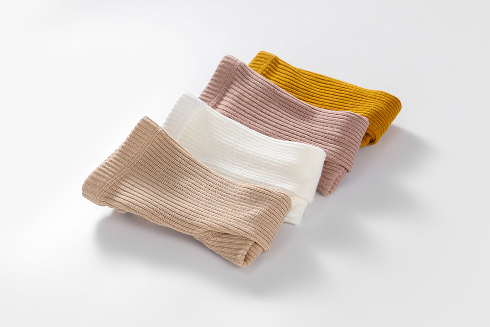 3 pack cotton tights: dusty pink, white, pink or cream: 0-6M only left