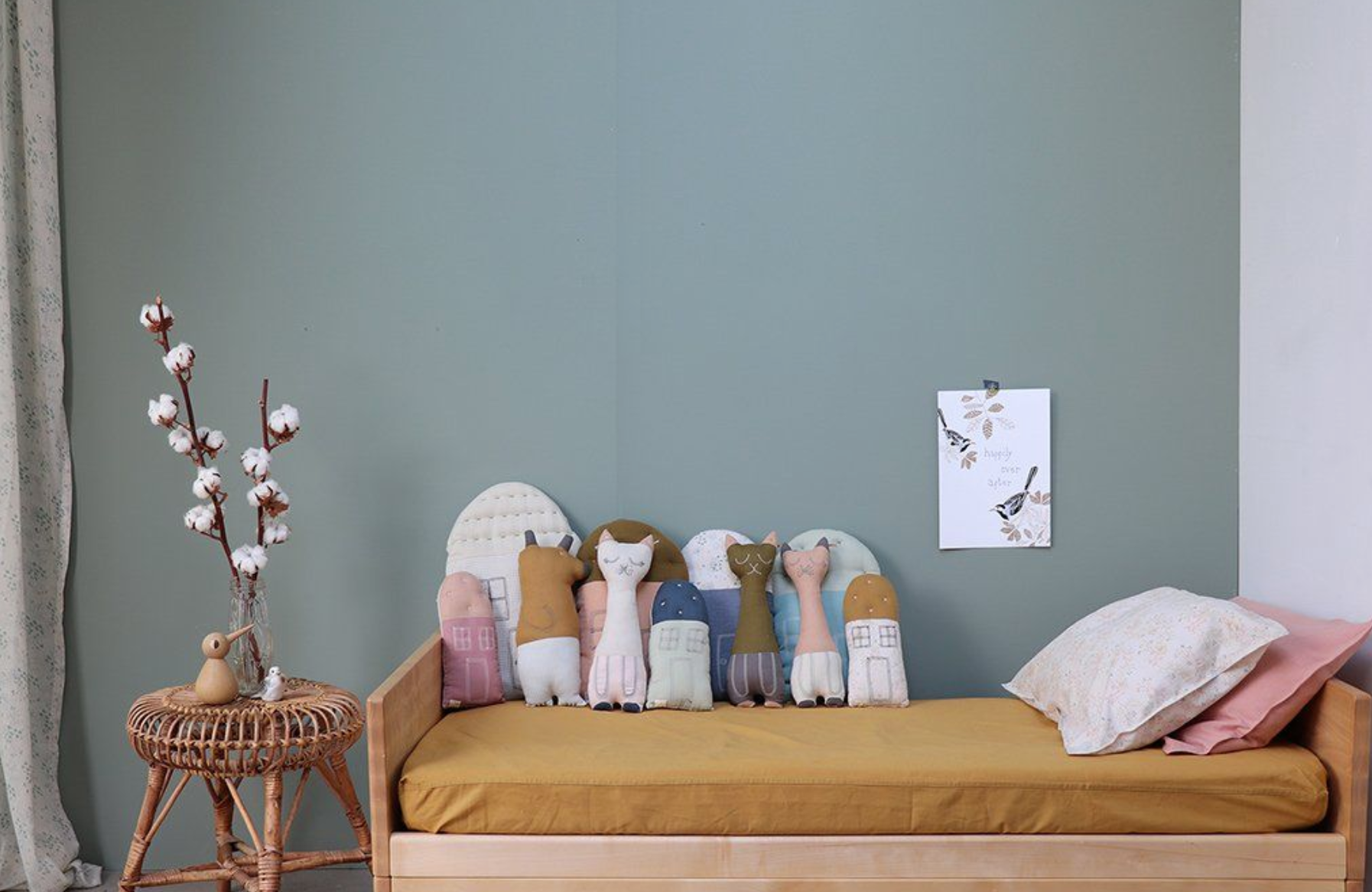 Soft Cotton Fitted Sheet - cot or single bed size, pink colour only left